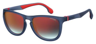  Carrera 5050/S Oval Modified Sunglasses 0IPQ-Matte Bl Blue
