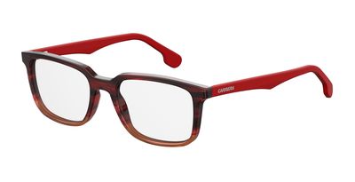  Carrera 5546/V Rectangular Eyeglasses 0O63-Havana Red