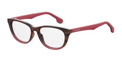  Carrera 5547/V Cat Eye/Butterfly Eyeglasses 00T4-Havana Pink