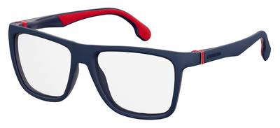  Carrera 5549 Rectangular Eyeglasses 0FLL-Matte Blue