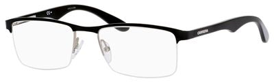  Ca 6623 Rectangular Eyeglasses 07A1-Black Ruthenium