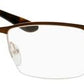 Ca 6623 Rectangular Eyeglasses 08FX-Brown Gold Havana