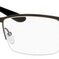  Ca 6623 Rectangular Eyeglasses 0XVD-Dark Ruthenium Black (Back Order 2 weeks)