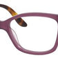  Ca 6639 Rectangular Eyeglasses 0HKZ-Violet Havana