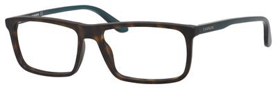  Ca 6643 Rectangular Eyeglasses 0KY6-Havana Green