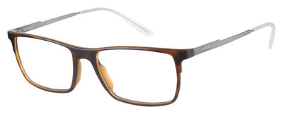  Ca 6664 Rectangular Eyeglasses 03MA-Havana Ruthenium