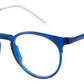  Ca 6665 Oval Modified Eyeglasses 0R40-Havana Blue