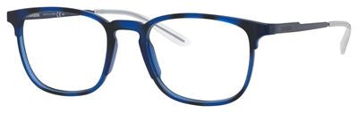  Ca 6666 Rectangular Eyeglasses 0R40-Havana Blue