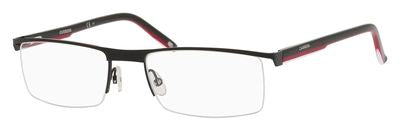  Ca 7579 Rectangular Eyeglasses 0WZI-Black Red White (Back Order 2 weeks)