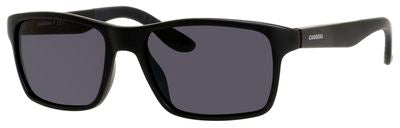  Carrera 8002 Rectangular Sunglasses 0DL5-Matte Black
