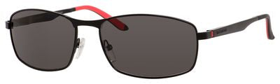  Carrera 8012/S Rectangular Sunglasses 0003-Matte Black