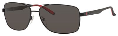 Carrera 8014/S Rectangular Sunglasses 0003-Matte Black