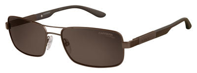  Carrera 8018/S Square Sunglasses 0TVL-Matte Brown (Back Order 2 weeks)