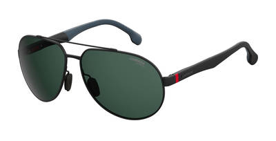  Carrera 8025/S Aviator Sunglasses 0O6W-Blrut Dark Gray