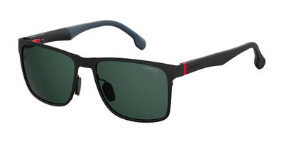  Carrera 8026/S Rectangular Sunglasses 0003-Matte Black