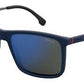  Carrera 8029/S Rectangular Sunglasses 0PJP-Blue
