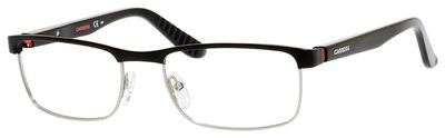  Ca 8802 Rectangular Eyeglasses 00RE-Black Ruthenium