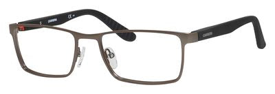  Ca 8809 Rectangular Eyeglasses 00RF-Dark Ruthenium / Matte Black