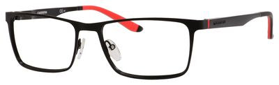  Ca 8811 Rectangular Eyeglasses 0003-Matte Black