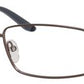  Ca 8812 Rectangular Eyeglasses 0R80-Semi Matte Dark Ruthenium
