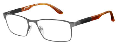  Ca 8822 Rectangular Eyeglasses 0TZZ-Matte Ruthenium Havana
