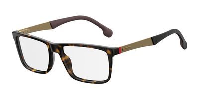  Carrera 8825/V Rectangular Eyeglasses 0086-Havana