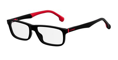  Carrera 8826/V Rectangular Eyeglasses 0003-Matte Black