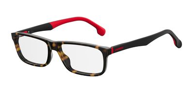  Carrera 8826/V Rectangular Eyeglasses 0086-Havana