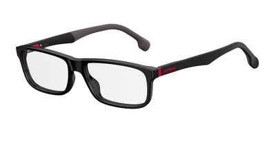  Carrera 8826/V Rectangular Eyeglasses 0807-Black (Back Order 2 weeks)