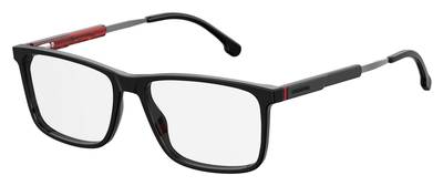  Carrera 8834 Rectangular Eyeglasses 0SUB-Black Matte Black