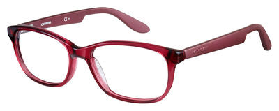 Ca 9912 Rectangular Eyeglasses 0TU1-Red Metallic Z Aube