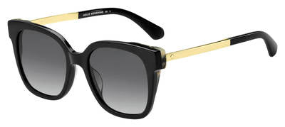 KS Caelyn/S Square Sunglasses 0WR7-Black Havana