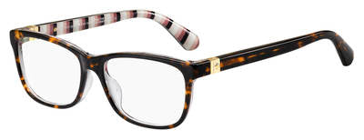 KS Calley Rectangular Eyeglasses 0086-Dark Havana
