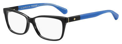 KS Camberly Rectangular Eyeglasses 0D51-Black Blue