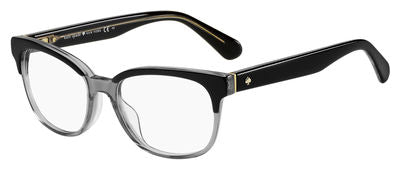 KS Carolanne Rectangular Eyeglasses 008A-Black Gray