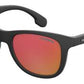  Carrerino 20 Rectangular Sunglasses 0807-Black