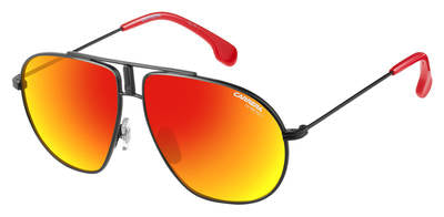  Carrerino 21 Navigator Sunglasses 0807-Black (Back Order 2 weeks)