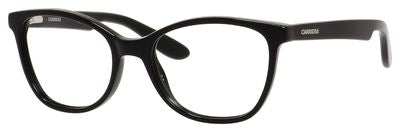  Carrerino 50 Rectangular Eyeglasses 0807-Black