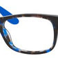  Carrerino 57 Square Eyeglasses 0WA5-Havana Blue