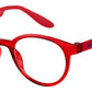  Carrerino 60 Oval Modified Eyeglasses 0SZK-Red (Back Order 2 weeks)