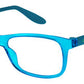  Carrerino 61 Rectangular Eyeglasses 0TCF-Turquoise (Back Order 2 weeks)