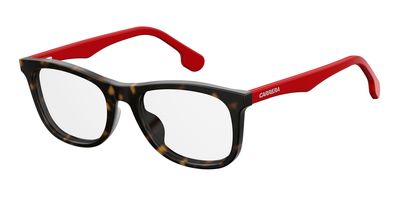  Carrerino 63 Rectangular Eyeglasses 0O63-Havana Red