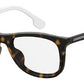  Carrerino 63 Rectangular Eyeglasses 0TCB-White Bksptt