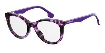  Carrerino 64 Cat Eye/Butterfly Eyeglasses 0HKZ-Violet Havana