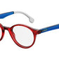  Carrerino 66 Tea Cup Eyeglasses 0C9A-Red (Back Order 2 weeks)