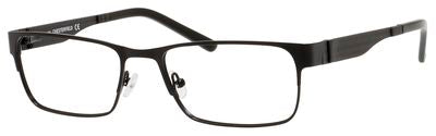  Chesterfield 21 XL Rectangular Eyeglasses 0003-Matte Black