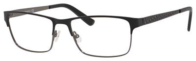  Chesterfield 34 XL Rectangular Eyeglasses 0RD2-Black / Gunmetal