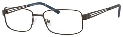  Chesterfield 39 XL Rectangular Eyeglasses 01G0-Gunmetal