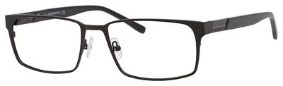  Chesterfield 42 XL Rectangular Eyeglasses 0003-Matte Black