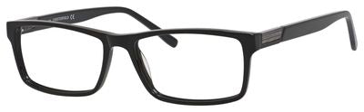  Chesterfield 44 XL Rectangular Eyeglasses 0807-Black